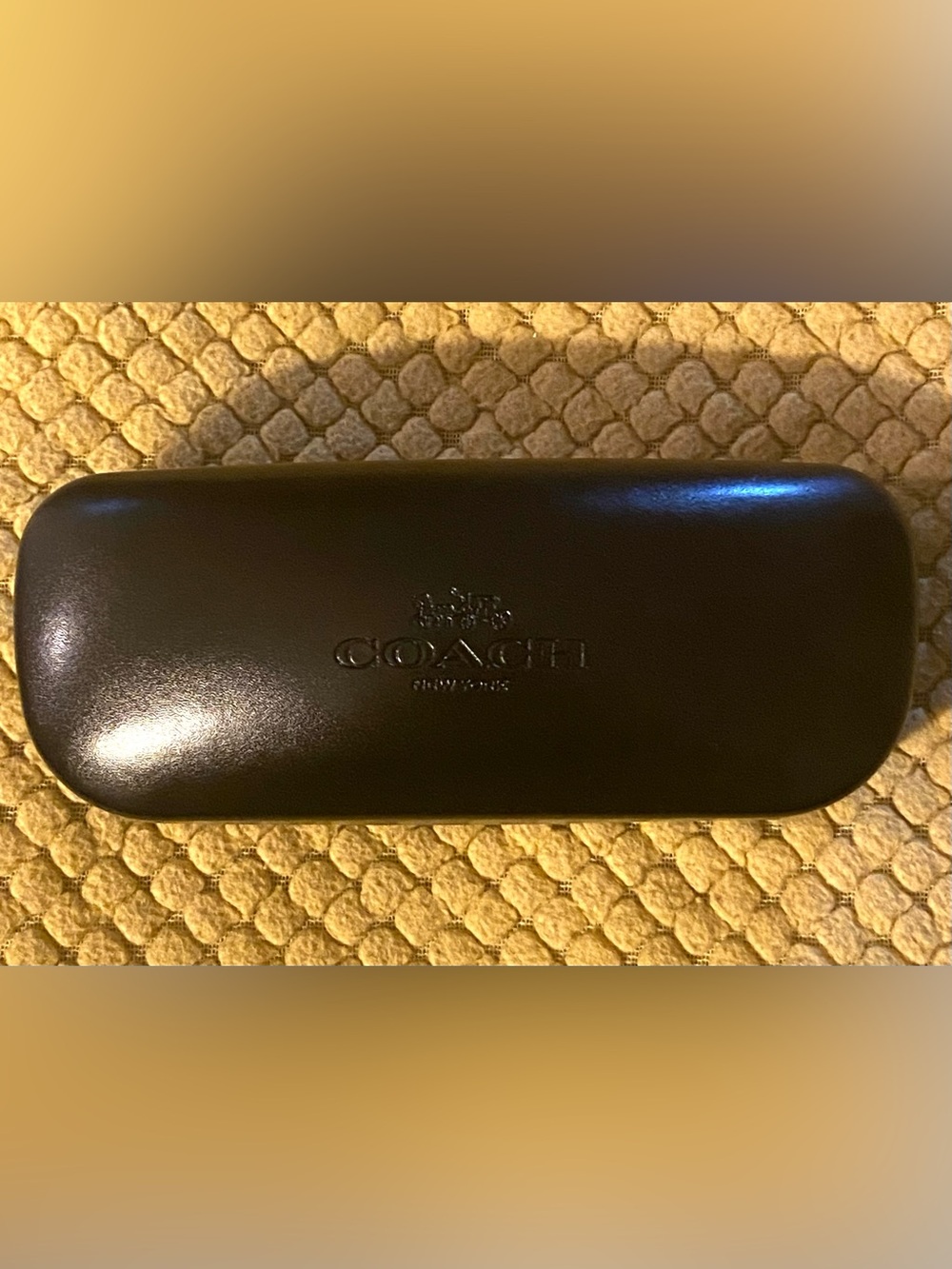 Coach Hard Clamshell Glasses Case